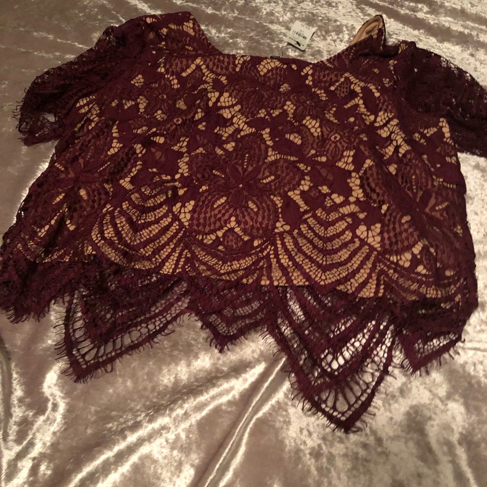 Express Crop Top with Tags